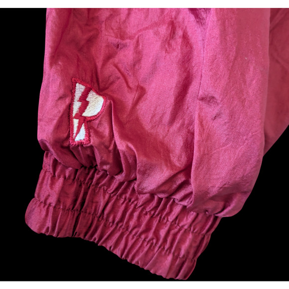 Vintage Pro Player Alabama Crimson Tide Windbreaker Jacket XL NCAA Football 90s - Picture 6 of 10